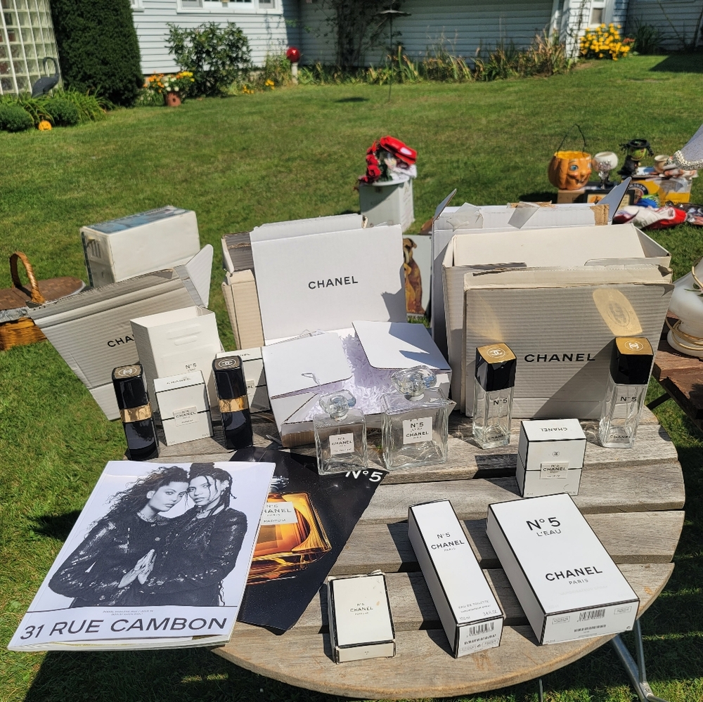 Chanel boxes